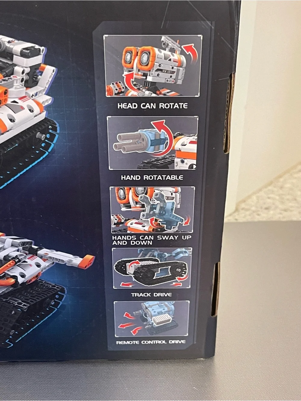 4 in 1 STEM Educational Building Block Robot App & Remote Control Robot for Kids